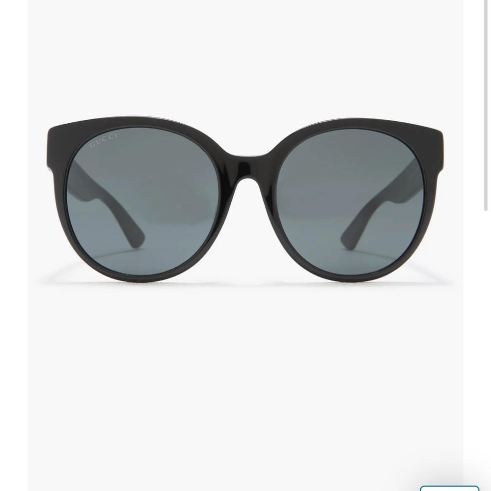 Gucci Black Oversized Cat-Eye Sunglasses
